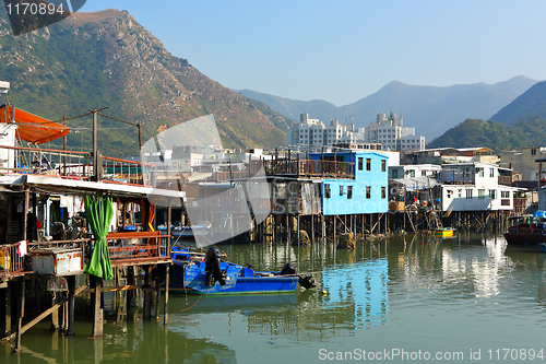 Image of Tai O fishing village in Hong Kong