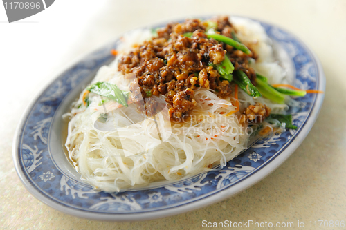 Image of rice vermicelli in Taiwan style