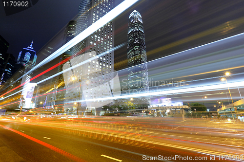 Image of Hong Kong at night