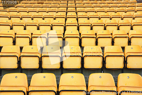 Image of seats in stadium