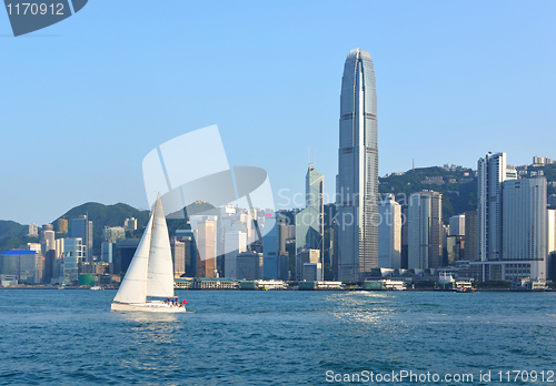 Image of Hong Kong harbour