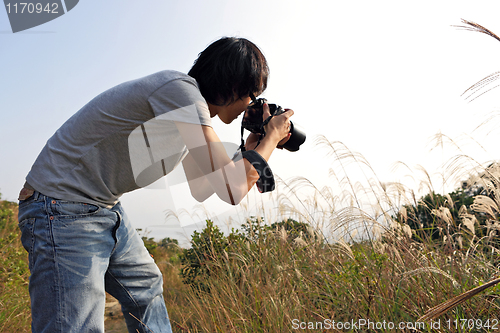 Image of Photographer taking photo