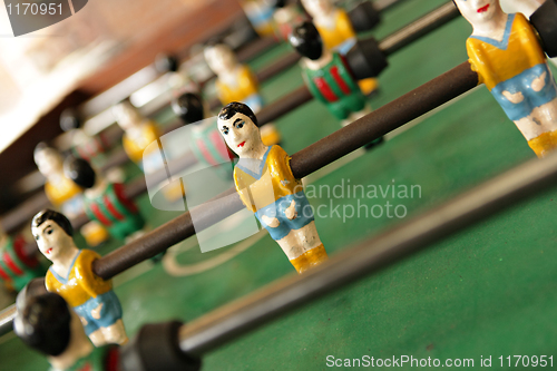 Image of table football man