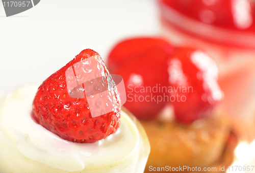 Image of strawberry dessert