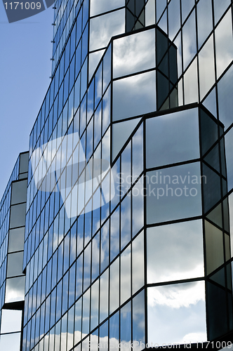 Image of Glass office building.