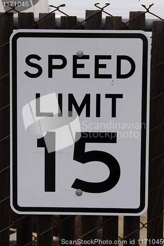 Image of Speed Limit Road Sign