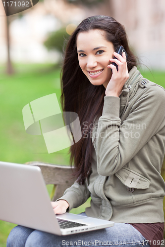 Image of Ethnic college student