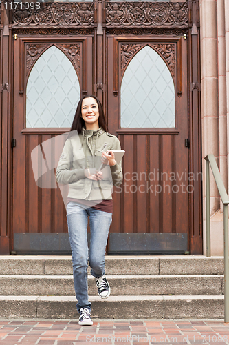 Image of Ethnic college student