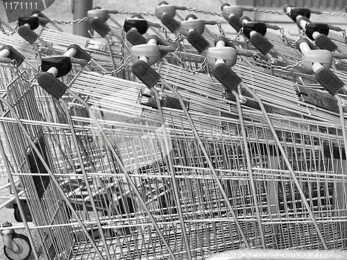 Image of Shopping cart trolley