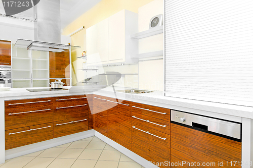 Image of Wooden kitchen