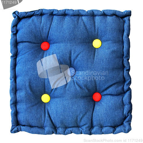 Image of Blue pillow