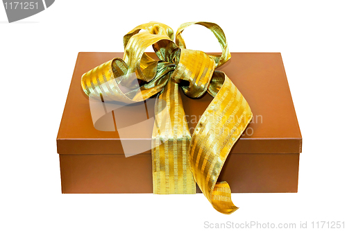 Image of Brown gift wrap