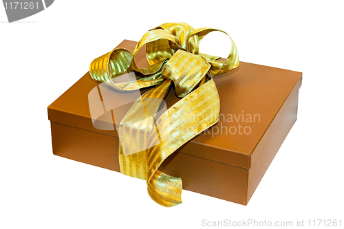 Image of Brown gift angle