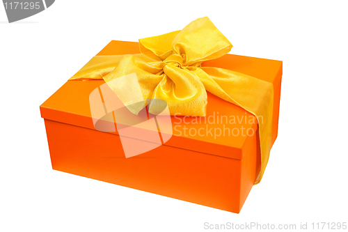 Image of Orange gift angle