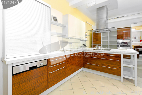 Image of Angle kitchen