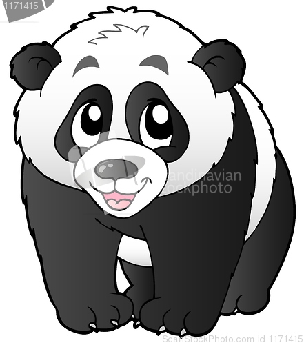 Image of Cute small panda