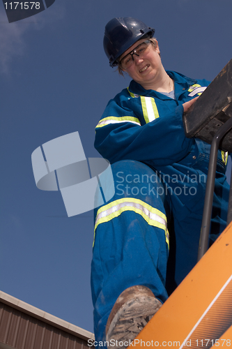 Image of Lady Construction worker