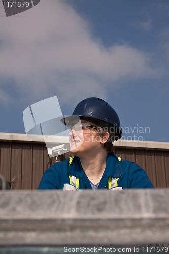 Image of Female Construction worker