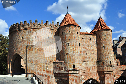Image of The Barbican, Warsaw, Poland.