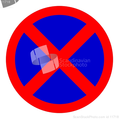 Image of no parking no stopping traffic sign