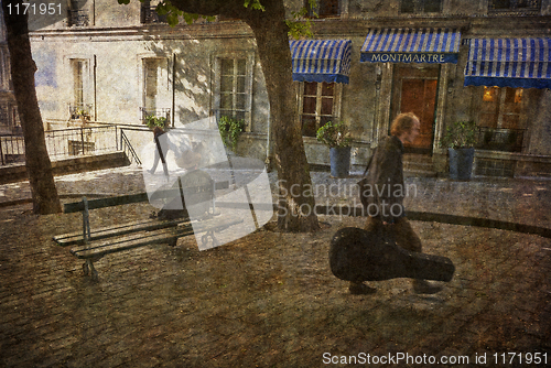 Image of Small square Montnartre