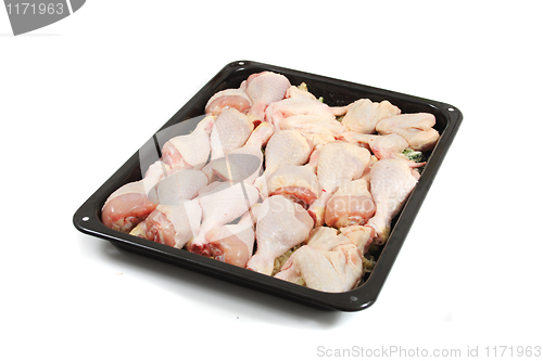 Image of raw chicken legs