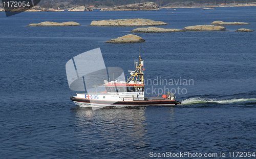 Image of Rescue boat.