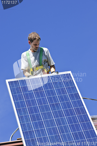 Image of Solar panel installation