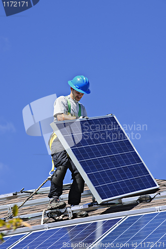 Image of Solar panel installation