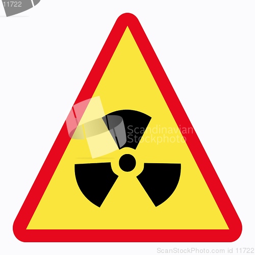 Image of radiation sign