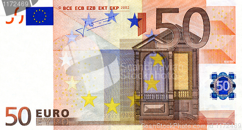 Image of 50 euro banknote