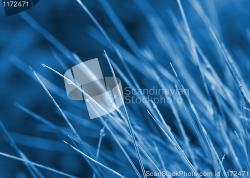 Image of blue abstract background