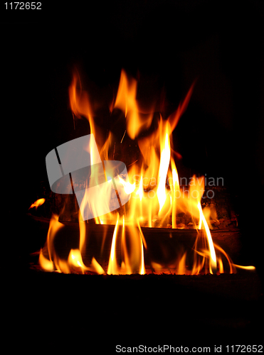 Image of fire background