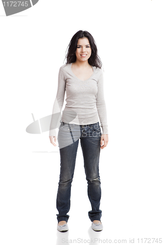 Image of Happy young woman