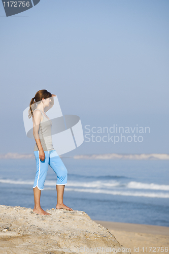 Image of Girl on the beach
