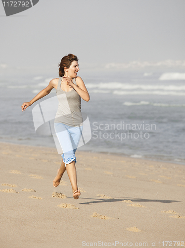 Image of Girl running