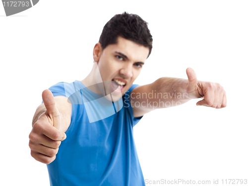 Image of Happy young man