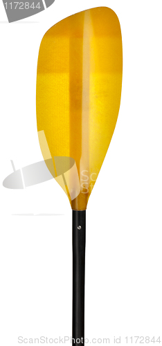 Image of fiberglass kayak paddle