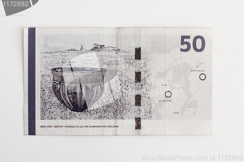 Image of Banknote 50 kr danish money