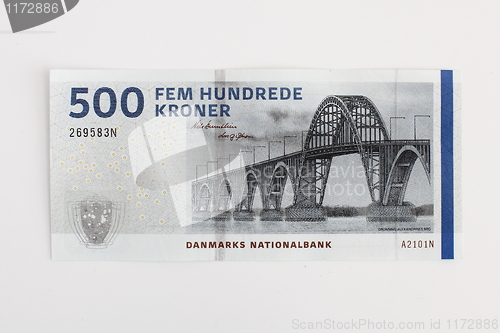 Image of Banknote 500 kr danish money