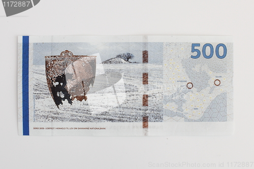 Image of Banknote 500 kr danish money
