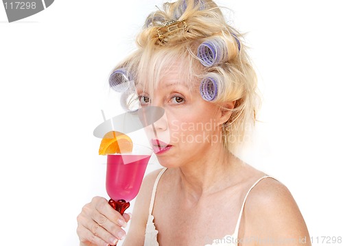 Image of Curler Woman