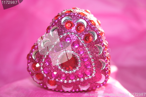 Image of Jeweled Heart Box