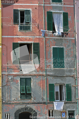 Image of Laundry hung to dry