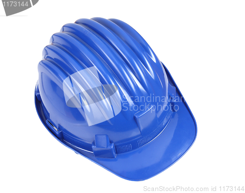 Image of blue helmet