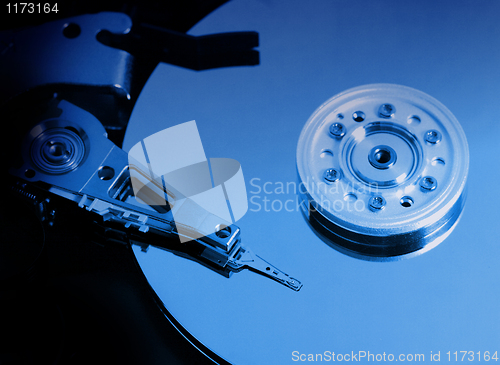 Image of hard disk closeup 02