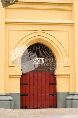 Image of Bullfight arena entrance