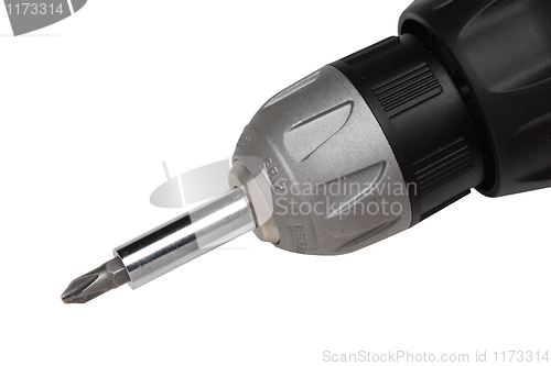 Image of hand screwdriver isolated