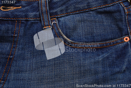 Image of denim background