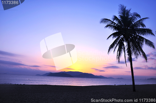 Image of Scenery on beach